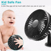 Car Cooling Fan Portable Rotatable USB Dashboard Window Suction Fan  3 Speeds