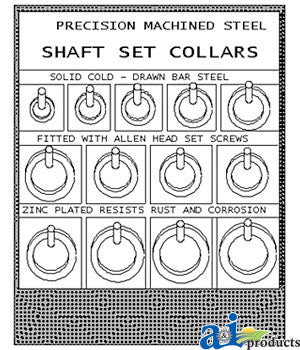 A-SCDB01 Set Collar Displays PN: SCDB01