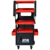 4 LEVEL MULTI PURPOSE TROLLEY FOR DIAGNOSTICS-BLACK RED