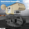 5th Wheel RV Cover Waterproof Camper  With 4  Tire Covers,