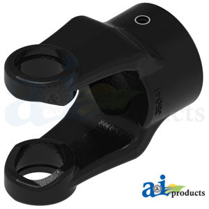 A-800-3523 Round Bore Implement Yoke (w/ Keyway & Set Screw) PN: 800-3523