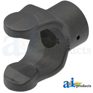 A-800-5524 Round Bore Implement Yoke (w/ Keyway & Set Screw) PN: 800-5524