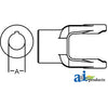 A-800-1424 Round Bore Implement Yoke (w/ Keyway & Set Screw) PN: 800-1424