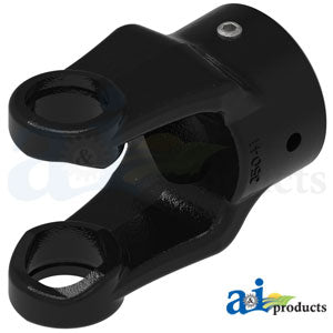 A-8003524H Round Bore Implement Yoke (w/ Keyway & Pinhole) PN: 8003524H