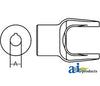 A-BP212056755-A Implement Yoke, Round Bore 1 1/4