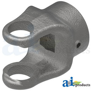 A-804-0612 Square Bore Implement Yoke (w/ Set Screw) PN: 804-0612