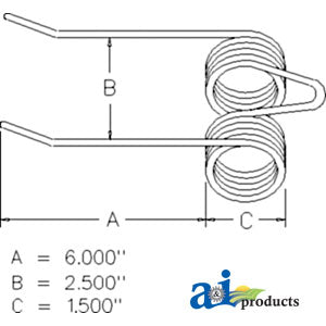 A-8045981 Tine, Double PN: 8045981