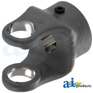 A-806-0612 Round Bore Implement Yoke (w/ Double Keyway & Set Screw) PN: 806-0612