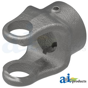 A-806-0618 Round Bore Implement Yoke (w/ Double Keyway & Set Screw) PN: 806-0618