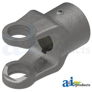 A-806-1216 Round Bore Implement Yoke (w/ Double Keyway & Set Screw) PN: 806-1216