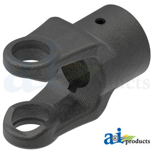 A-806-1420 Round Bore Implement Yoke (Double Keyway & Set Screw) PN: 806-1420