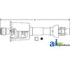 A-DC534820N Domestic 80∩┐╜ Constant Velocity Driveline Less Implement Yoke PN: DC534820N