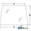 A-82848332 Glass, Windshield, Front PN: 82848332
