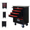 6 Drawers Multifunctional Tool Cart With Wheels,Metal Rolling
