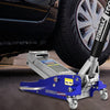 Hydraulic Low  Aluminium Steel Jack, Twin Piston Quick Lift Pump With 1.5 Ton