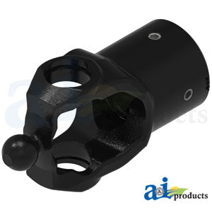 A-850-1420 Round Bore Implement Yoke (w/ Keyway & Pinhole) PN: 850-1420