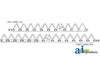 A-861-391 7' (RH), Black 11ga top serrated, Bolt-On PN: 861-391