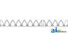 A-861-999 9', Black 11ga top serrated, Bolt-On PN: 861-999