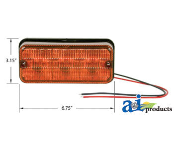 A-WL3630 Lamp, Amber LED Flasher/Tail Light PN: WL3630