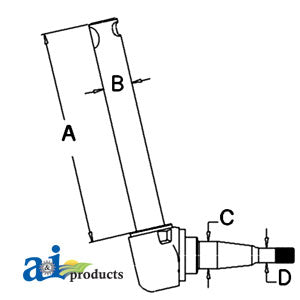 A-897236M94 Spindle (RH) PN: 897236M94