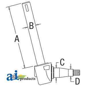 A-897475M96 Spindle (RH) PN: 897475M96