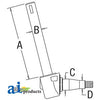 A-897475M96 Spindle (RH) PN: 897475M96
