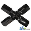 A-8N8600A Fan w/ Spacer, 4 Blade PN: 8N8600A