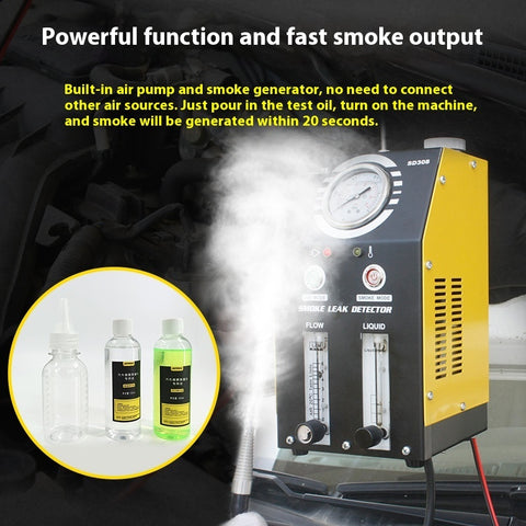 Smoke Leak Detector For Automotive Engines