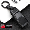 Automotive Carbon Fiber Silicone Key Cover Case Buckle