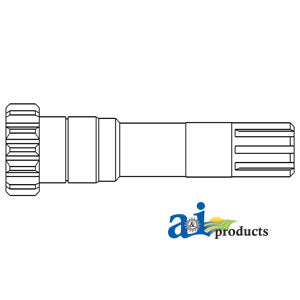 A-906919M91 Pinion Shaft, PTO Power Input PN: 906919M91