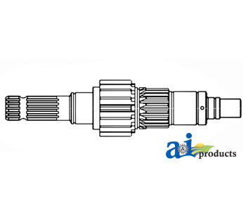 A-92501C1 Shaft, PTO 1000 RPM PN: 92501C1