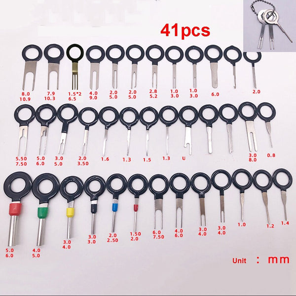 Needle retractor for general automotive wire removal