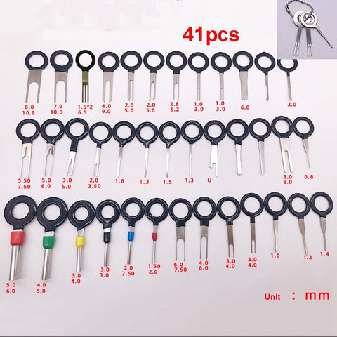 Needle retractor for general automotive wire removal
