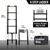 Roof Top Tent And Roof Rack Use Portable Folding Aluminium Telescopic Ladder