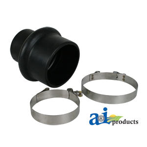 A-954030 Centri Rubber Hump Hose Reducer w/ 2 Clamps 4