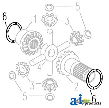 A-957E4228 Washer, Thrust (Differential) PN: 957E4228
