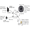 16 Inch Electric Radiator Cooling Fan 12V 120W 10 Blades ith Mounting Kit