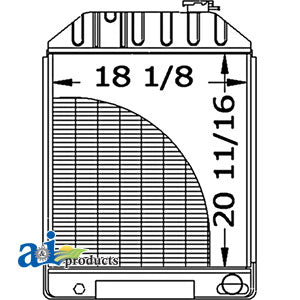 A-9828738 Radiator PN: 9828738