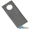 A-9847684 Blade, Disc Mower, LH, 7? Twist PN: 9847684