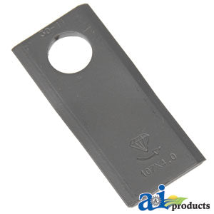 A-9847684 Blade, Disc Mower, LH, 7? Twist PN: 9847684