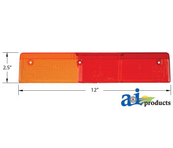 A-9929834 Light Lens, Rear (LH) PN: 9929834