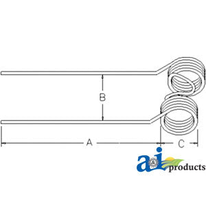 A-99436217 Tedder Tooth PN: 99436217