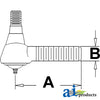 A-9N3270B Drag link end PN: 9N3270B
