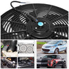 16 Inch Electric Radiator Cooling Fan 12V 120W 10 Blades ith Mounting Kit