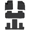 Fits 18-24 Chevy Traverse 7-Seat 3D Floor Mats All Weather Heavy Duty TPE Carpet