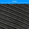 Floor Mats Set Rubber Heavy Duty Trimmable Design Fit Most Cars SUVs Trucks