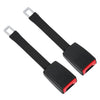 2Pcs Car Seat Belt Extender 9in Buckle Tongue