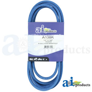 A-A138K Aramid Blue V-Belt (1/2