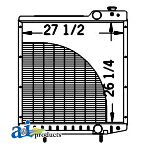 A-A190807 Radiator PN: A190807
