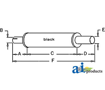 A-A24314 Muffler PN: A24314